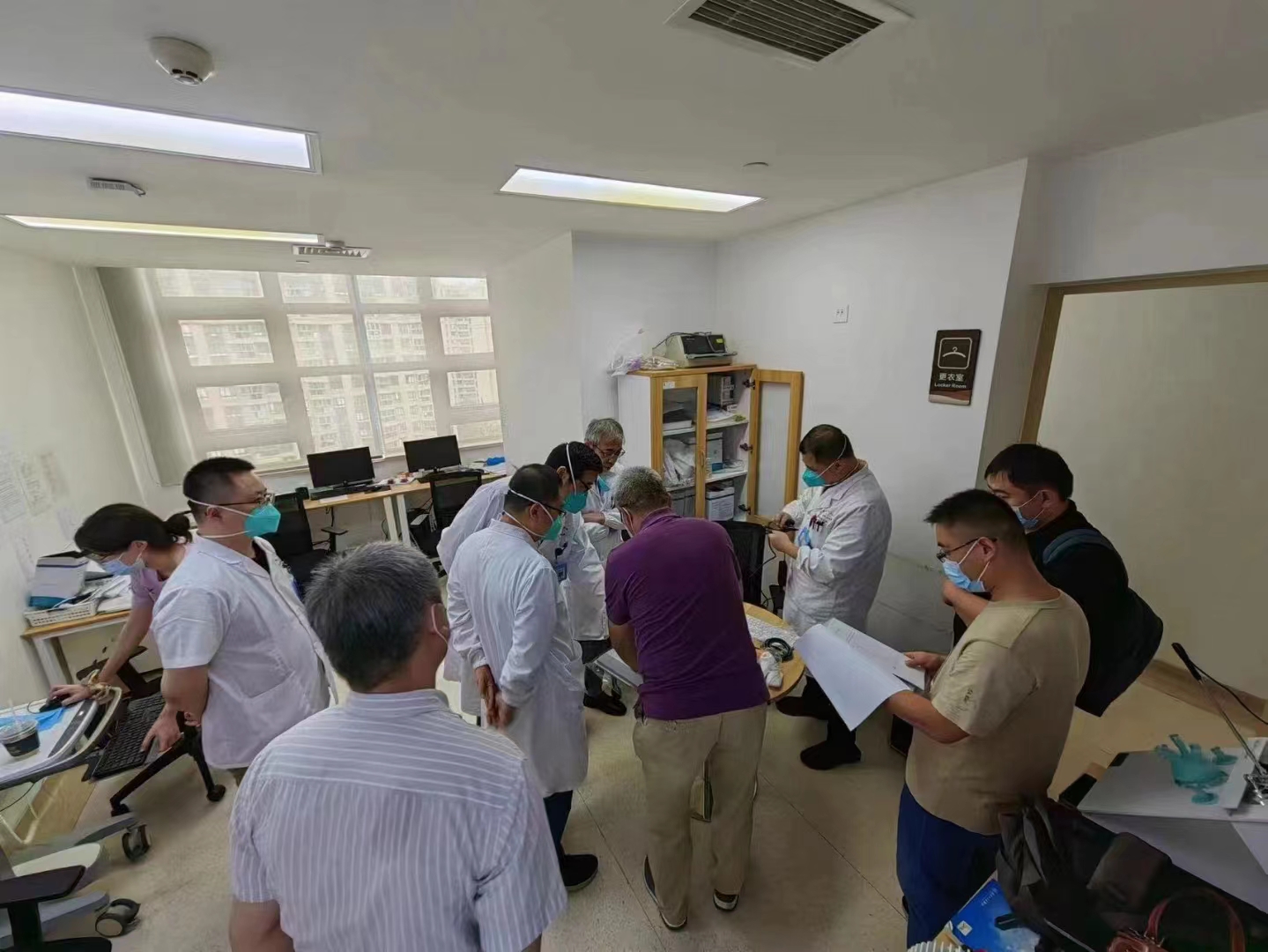 【大豆医疗】上海市某医院肛肠检查系统装机培训