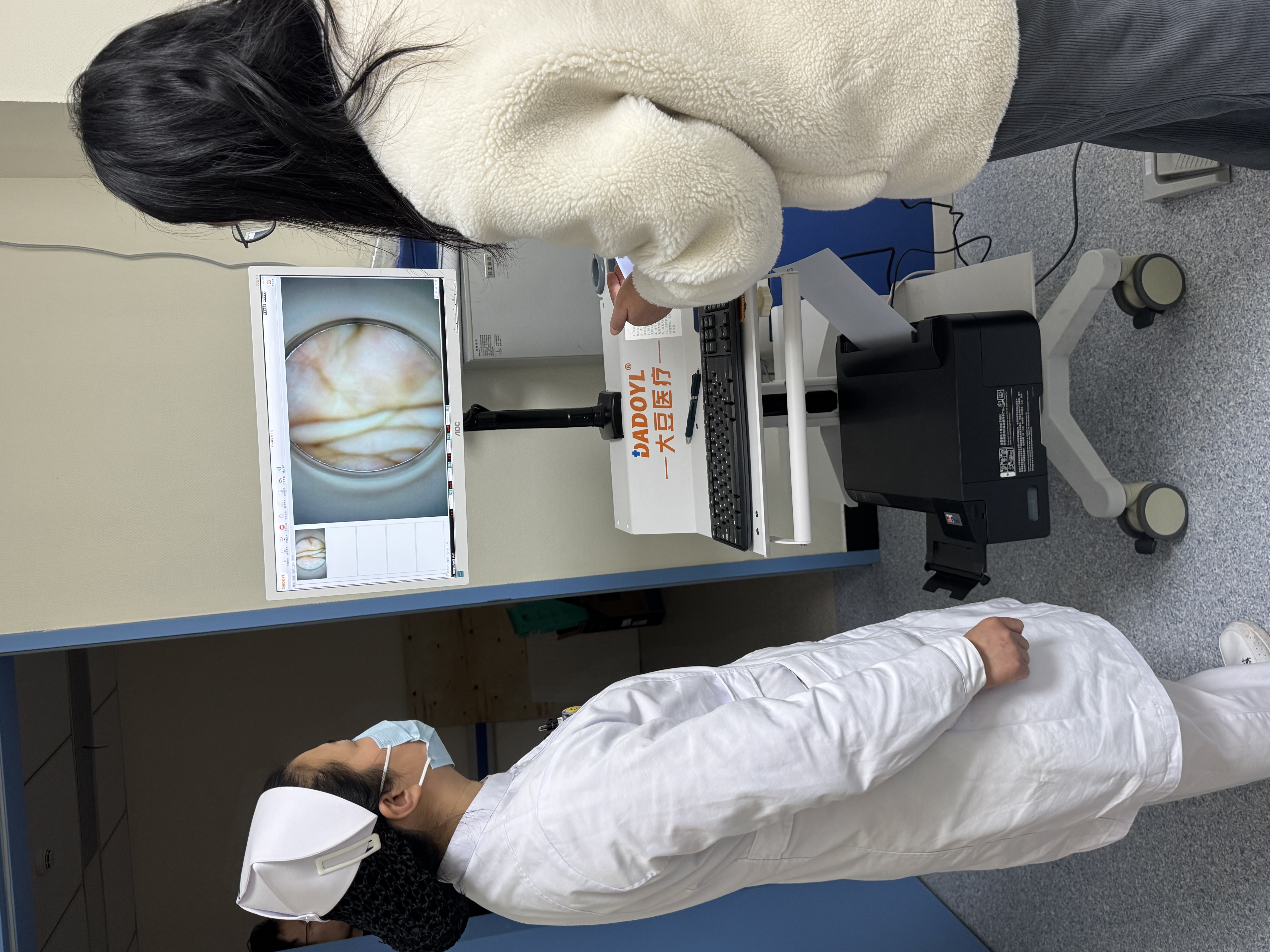 【大豆医疗】湖北省武汉市某医院肛肠检查系统DD-200型装机培训